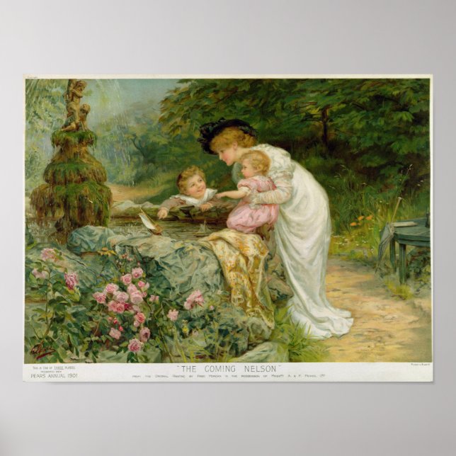 Pôster O Próximo Nelson, do Anual das Peras, 1901 (Frente)