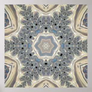 Poster O pulso de um sonho fractal