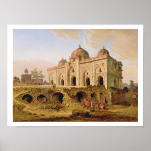 Pôster O Qal A-l-Kuhna Masjid, Purana Qila, Deli, c.1