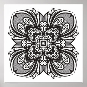 Poster O quadrado preto de Deco inspirou 2