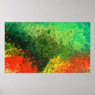 Poster o quadro pintado em óleo. pintura de óleo de fundo