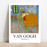 Poster O quarto de Vincent van Gogh<br><div class="desc">Vincent Van Gogh's The Bedroom (1889).</div>