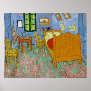 Poster O Quarto de Vincent Van Gogh (1889)