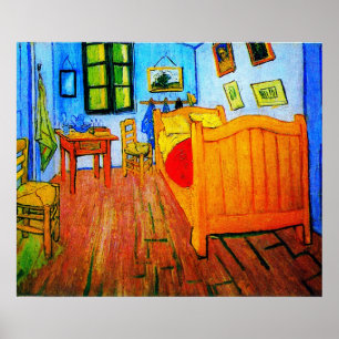 Poster O quarto de Vincent Van Gogh em Arles