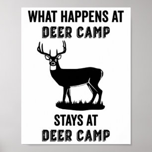 Poster O Que Acontece No Acampamento De Cervos Fica No Ac