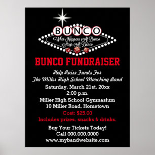 Poster O que acontece no Fundraiser de Bunco