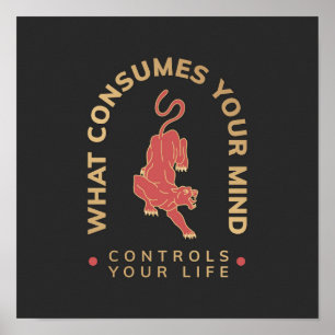 Poster O que consome você