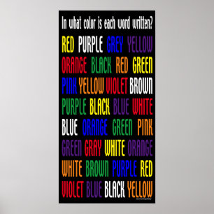 Poster O que é minha cor
