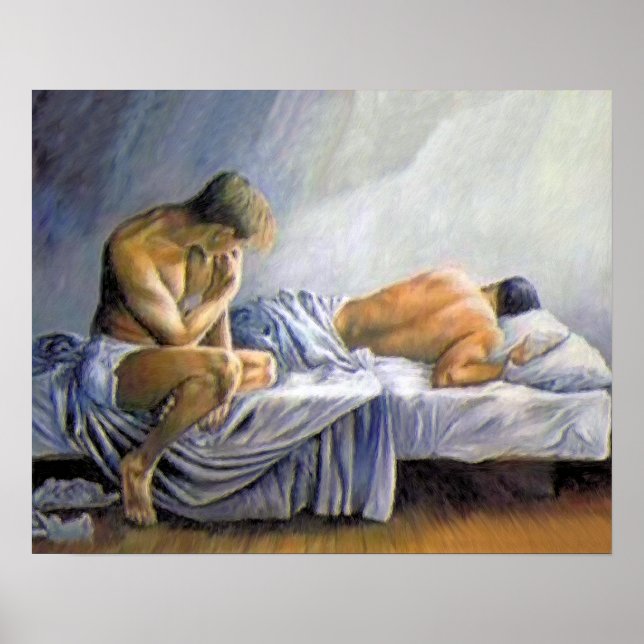 Pôster O que ele está sonhando? (Frente)