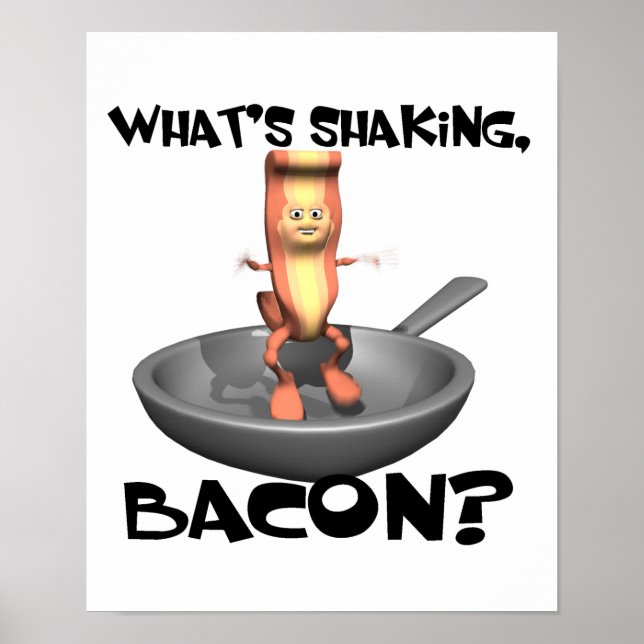 Poster O Que Está Agitando Bacon (Frente)