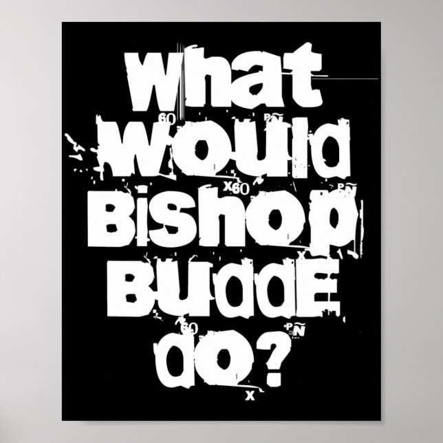 Poster O que o Bishop Budde faria (Frente)