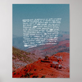 Pôster O que quer que acabe acontecendo aqui,