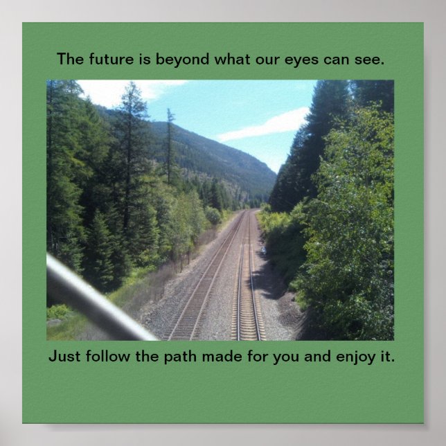 PÔSTER O QUE VAI TRAZER O FUTURO? (Frente)