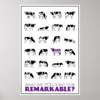 Poster O que você está fazendo para ser notável?