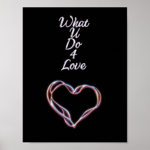 Poster O que você faz 4 amor