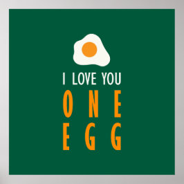 Poster O quiero un huevo