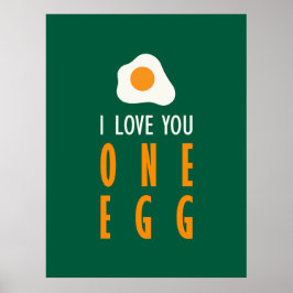 Poster O quiero un huevo