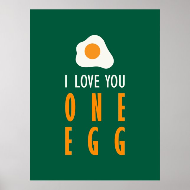 Poster O quiero un huevo (Frente)