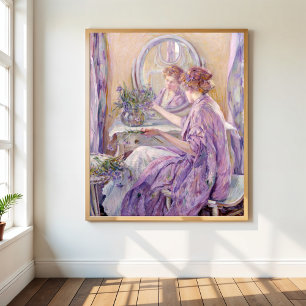 Poster O Quimono Violeta