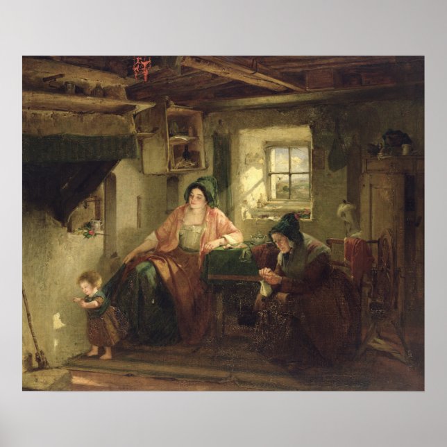Poster O Raio de Luz Solar, 1857 (Frente)