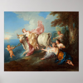 Poster O rapto de Europa - Jean de Troy Fine Art