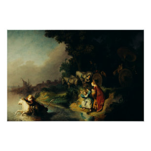 Pôster O rapto de Europa por Rembrandt