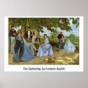 Pôster O recolhimento, por Frederic Bazille