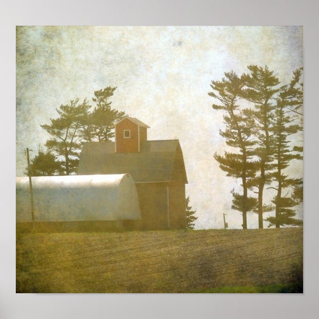 Pôster O Red Barn (Frente)