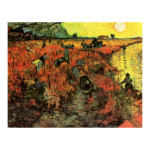 O Red Vineyard de Vincent van Gogh