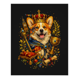 Pôster O Rei Corgi