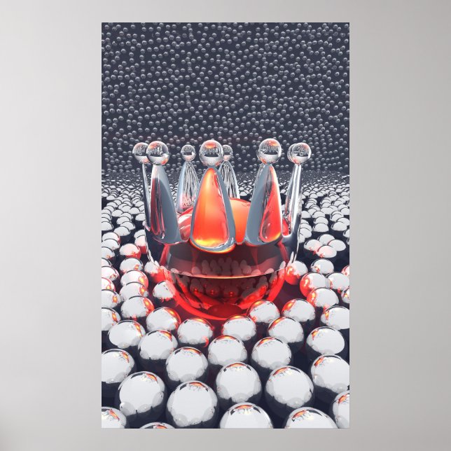 Poster O Rei e as Pessoas (Frente)