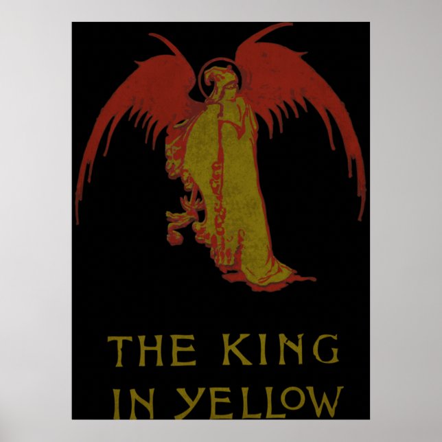 Poster O rei em amarelo (Frente)
