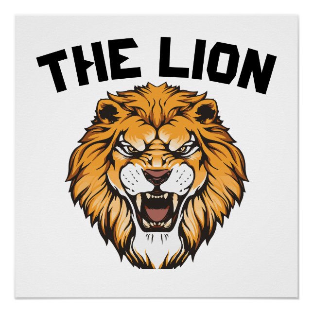 Pôster "O Rei Leão" (Frente)