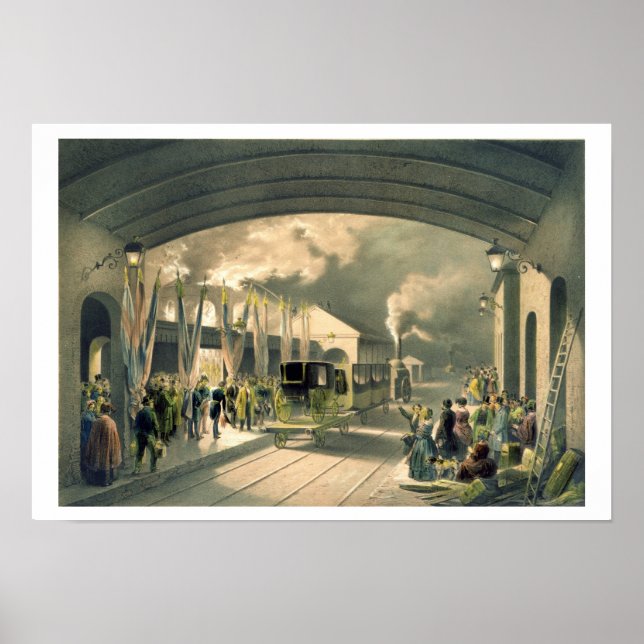 Poster O Rei na Estação de Nova Cruz (lito) (Frente)