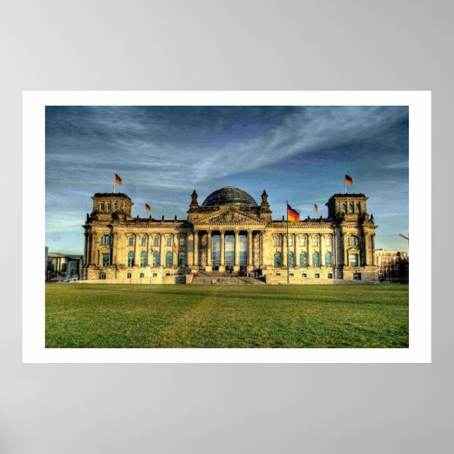 Poster O Reichstag (Frente)