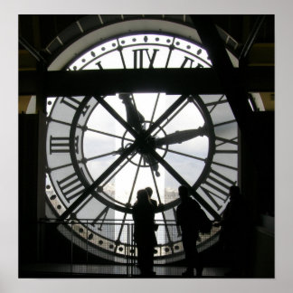 Pôster O relógio em Musee d'Orsay