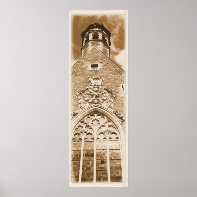 Pôster O Relógio Está Indo (Frente)