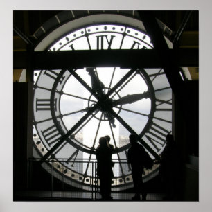 Pôster O relógio na Musee d'Orsay