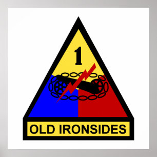 Pôster ø Remendo velho do Ironsides do ANÚNCIO