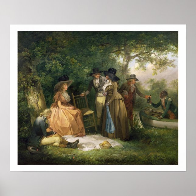 Pôster O Repassado do Angler (óleo na canvas) (Frente)