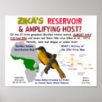 O reservatório e a ampliação do host da Zika por R