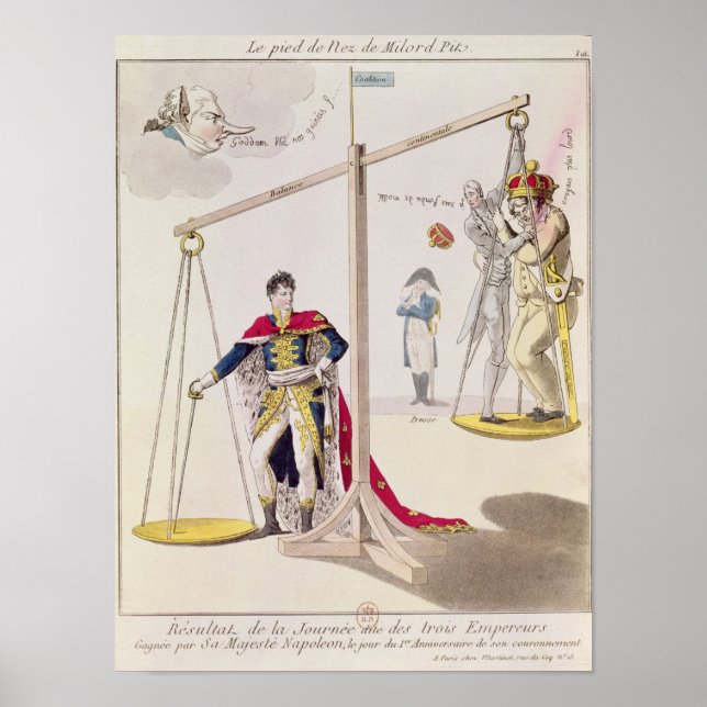 Pôster O Resultado do Dia dos Três Imperadores (Frente)