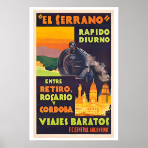 Poster O Retiro Serrano Rosario e Cordoba Argentina