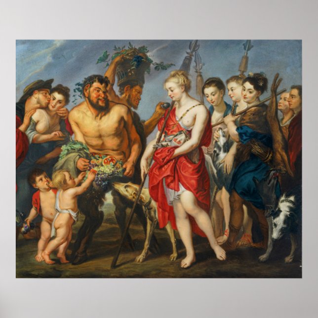Poster O Retorno de Diana da Caça (Frente)