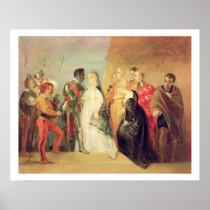 Pôster O retorno de Othello, ato II, cena ii 'de Othe