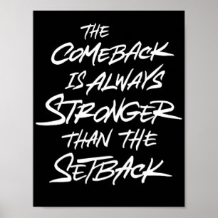 Poster O retorno é sempre mais forte do que o revés