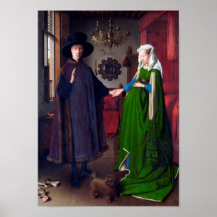 Poster O Retrato Arnolfini, Jan van Eyck