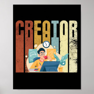 Poster O Retro Creator