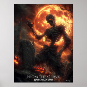 Poster O Revenante Enraizado de Halloween