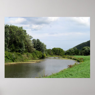 Pôster O rio Canisteo em Addison, Nova Iorque